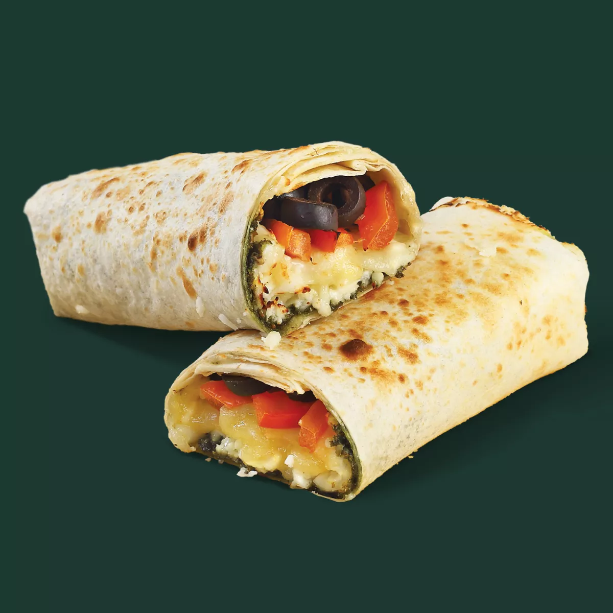 Halloumi Kashkawane Zaatar Wrap