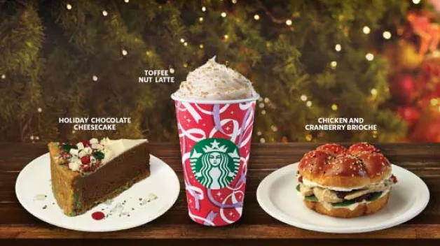 Starbucks Holiday 2021 Image Card 